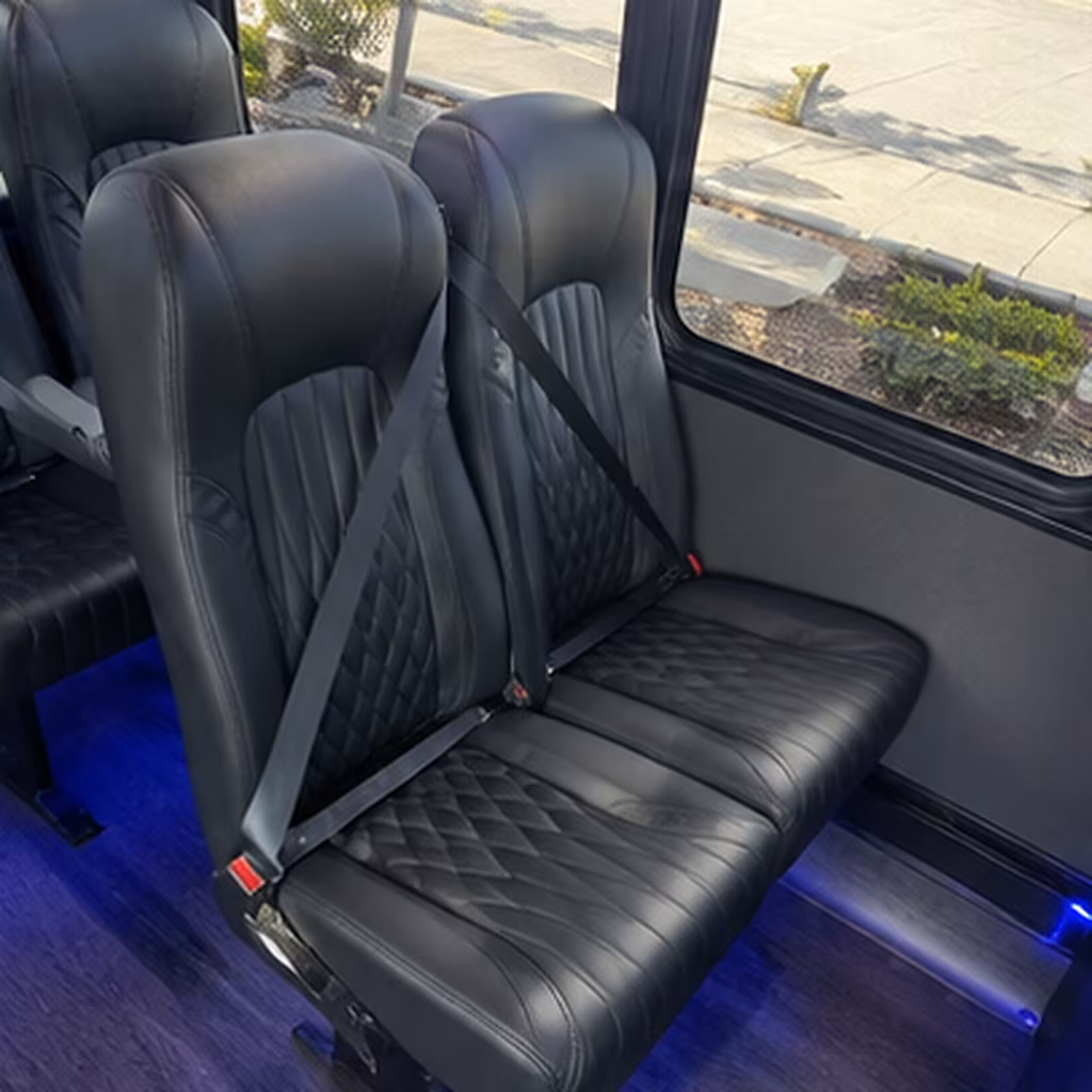 concord airport transportation onboard seating