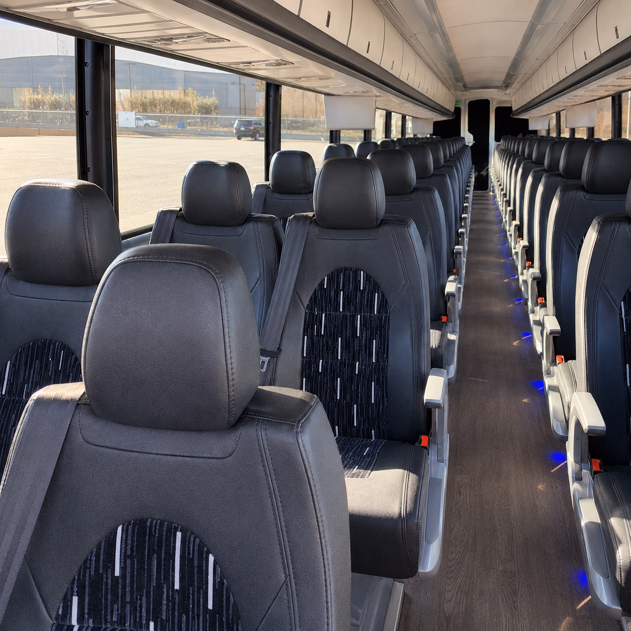concord government military transportation onboard seating