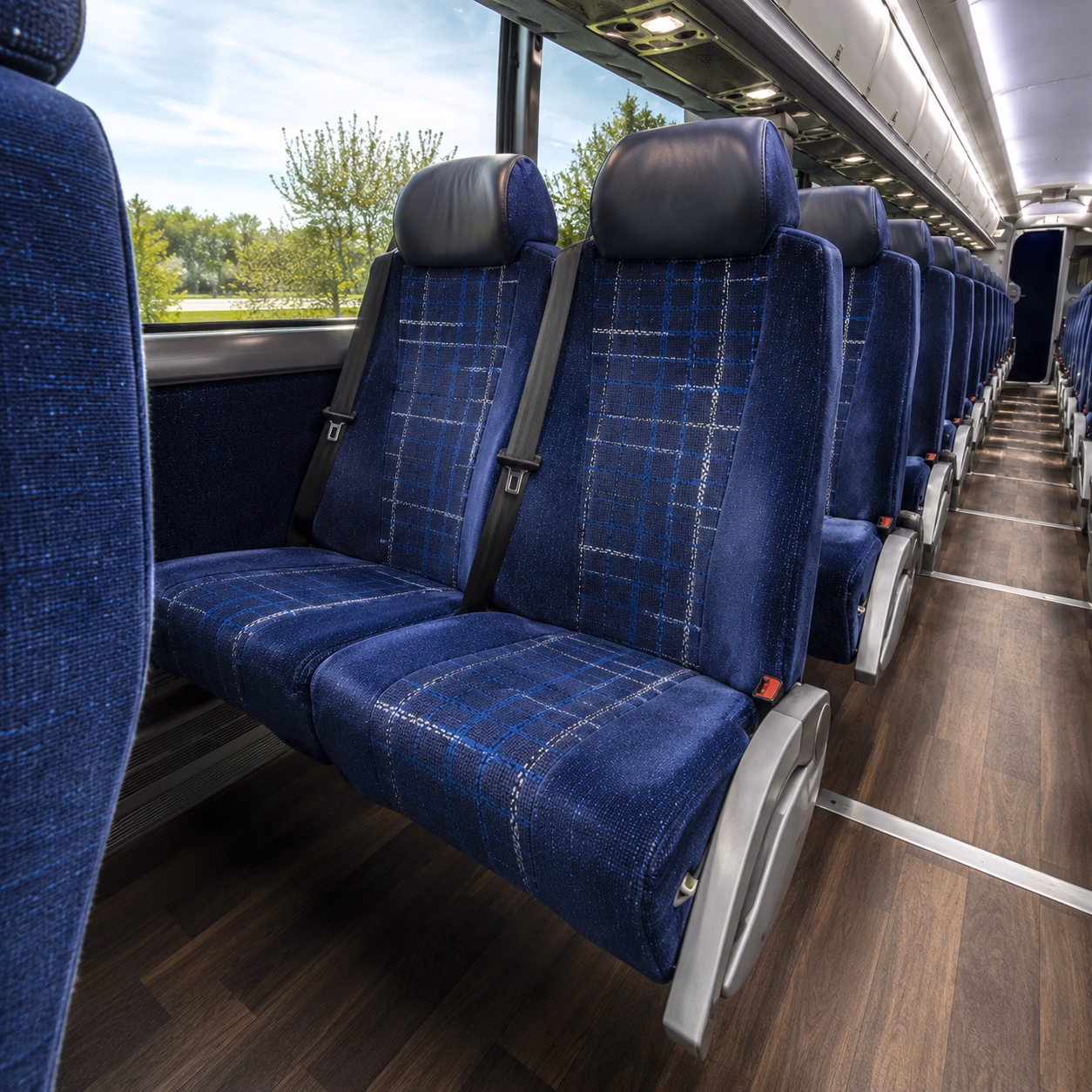 concord religious group transportation onboard seating