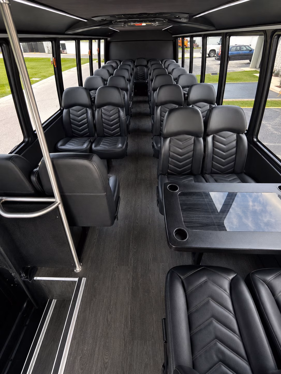 concord wine tour brewery transportation onboard seating