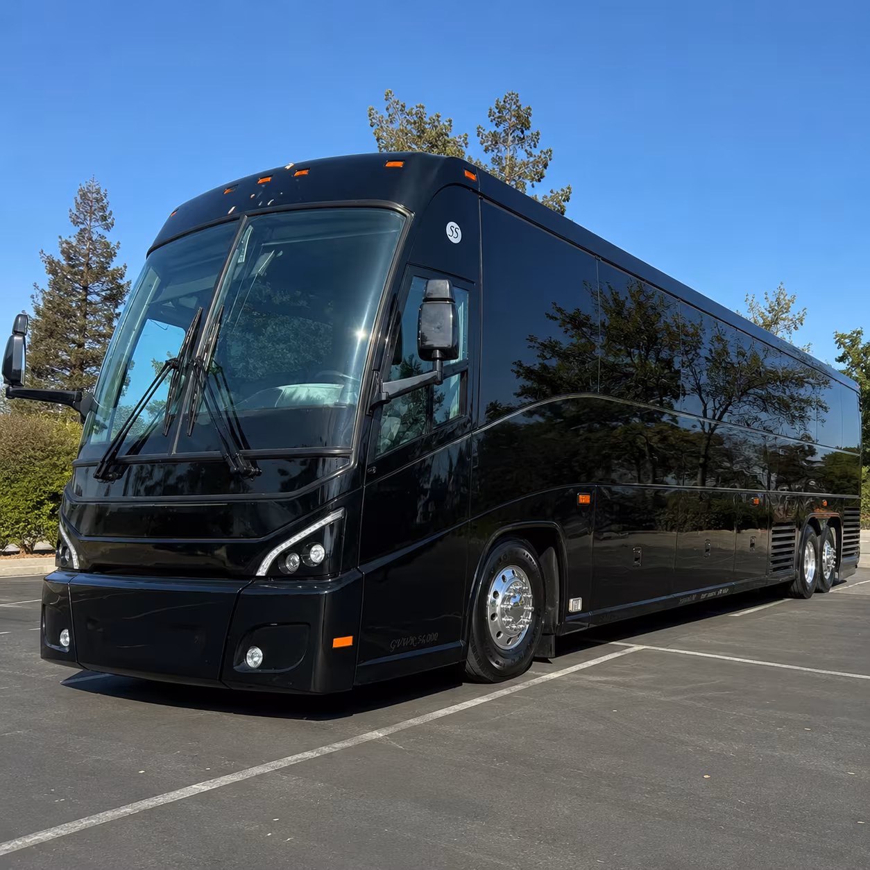 instead of renting a fleet of cars take one bus to sacramento and the central valley